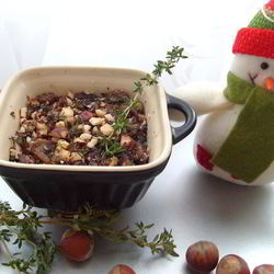 Рецепт Жаркого из грибов, каштанов и фундука