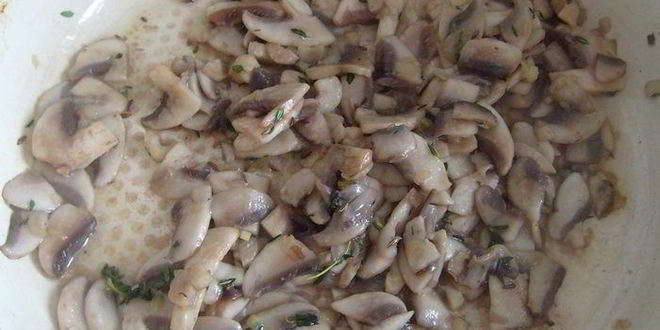 Рецепт жаркого из грибов, каштанов и фундука