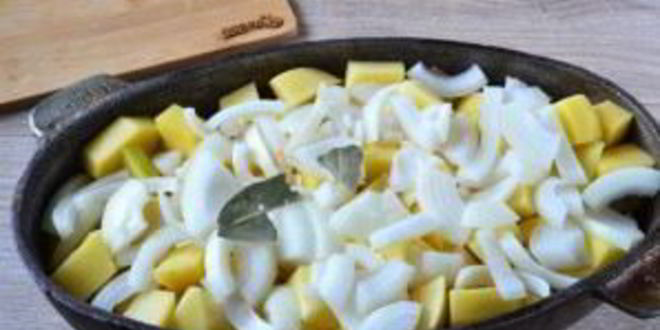 Рецепт жаркого из гуся