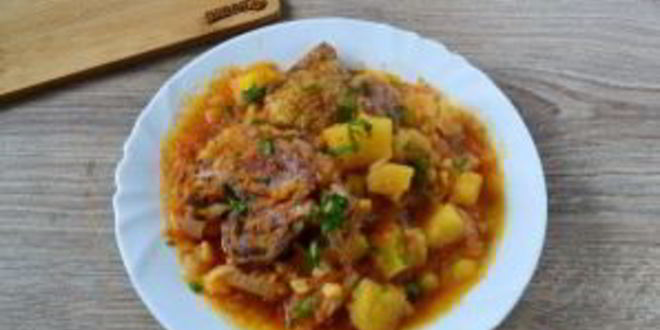 Рецепт жаркого из гуся