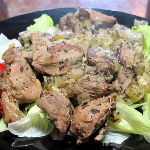 Рецепт Жаркого из кабана