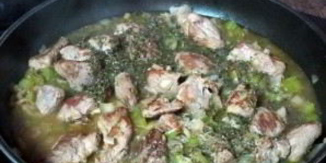 Рецепт жаркого из кабана