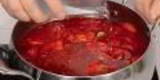 Рецепт жаркого из курицы с булочками