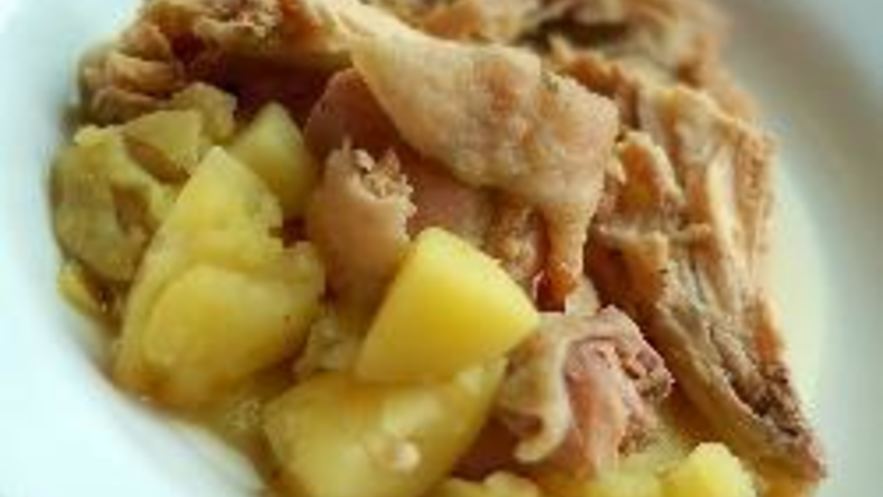 Рецепт жаркого из курицы