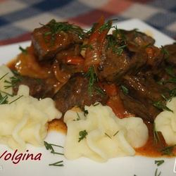 Рецепт Жаркого из печени