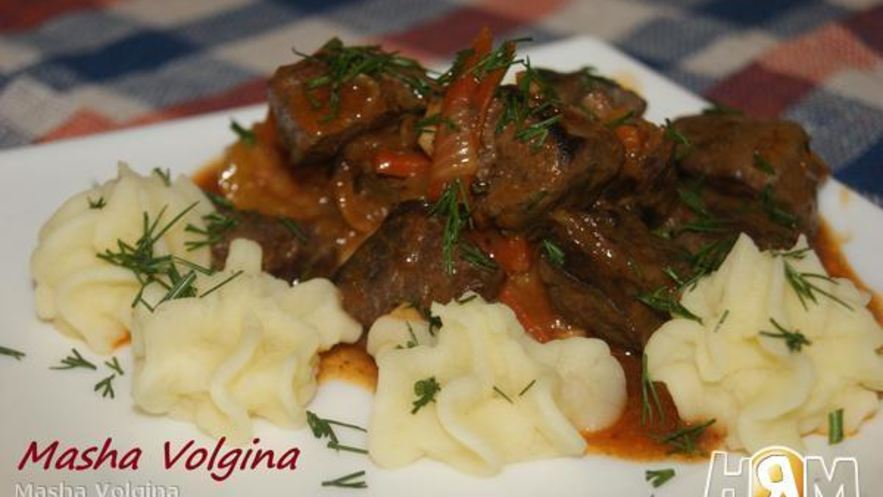 Рецепт жаркого из печени