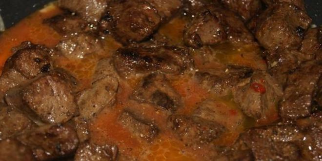 Рецепт жаркого из печени