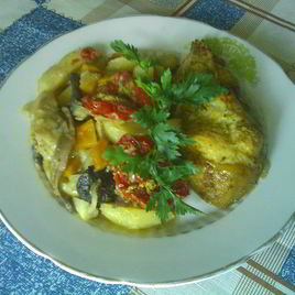 Рецепт Жаркого из сома