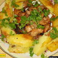 Рецепт Жаркого из свинины по-венгерски