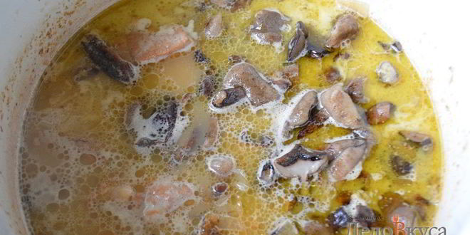 Рецепт жаркого по-домашнему с мясом и грибами