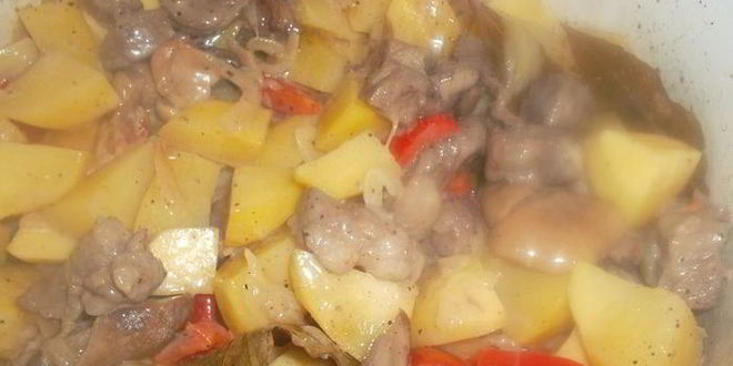 Рецепт жаркого с грибами по-домашнему