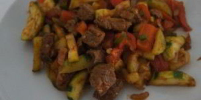 Рецепт жаркого с овощами и говядиной