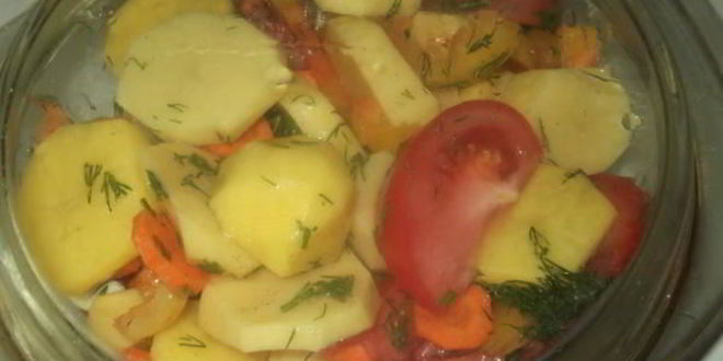 Рецепт жаркого с овощным рагу