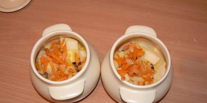 Рецепт жаркого с сердечками в сливочном соусе