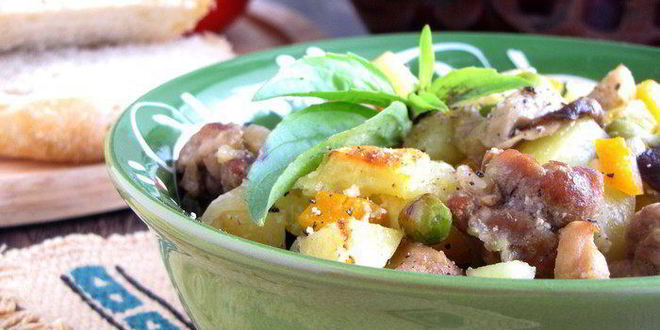 Рецепт жаркого в горшочках с белыми грибами и свининой