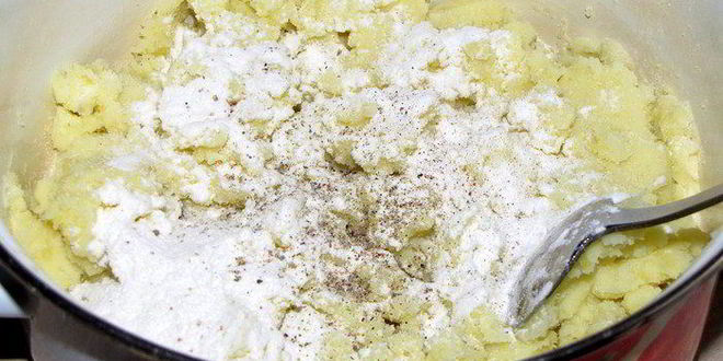 Рецепт картофельных зраз с капустой из духовки