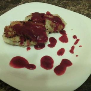 Рецепт Картофельных зраз с клюквенным соусом