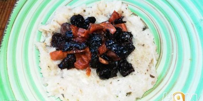 Рецепт куриных зраз с сухофруктами и апельсиновым соусом