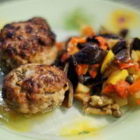 Рецепт Мясных зраз с грибами