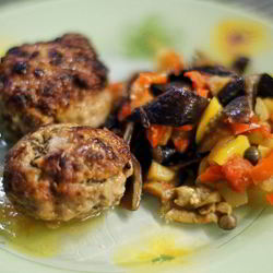 Рецепт Мясных зраз с грибами