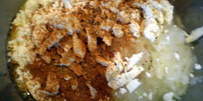 Рецепт мясных зраз с клубникой и сыром фета