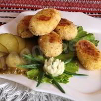 Рецепт Постных картофельных зраз с грибами