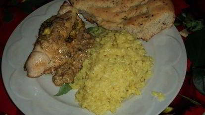 Рецепт Зраз из индейки с сыром