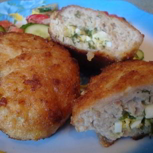 Рецепт Зраз из индейки