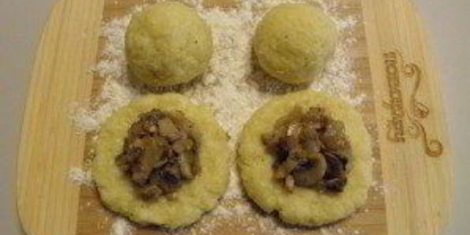 Рецепт зраз картофельных с грибами