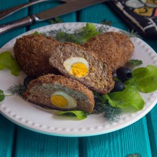 Рецепт Зраз мясных с яйцом