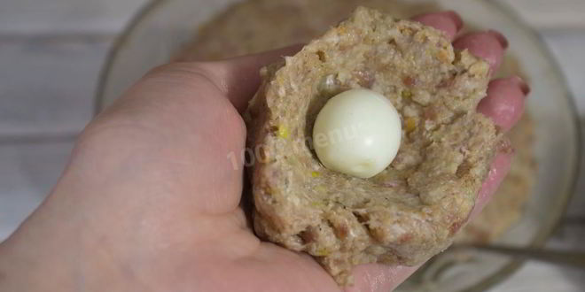 Рецепт зраз мясных с яйцом