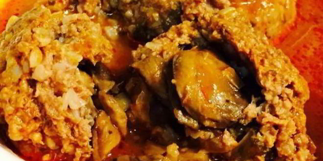 Рецепт зраз с гречкой и грибами