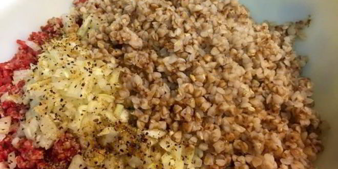 Рецепт зраз с гречкой и грибами