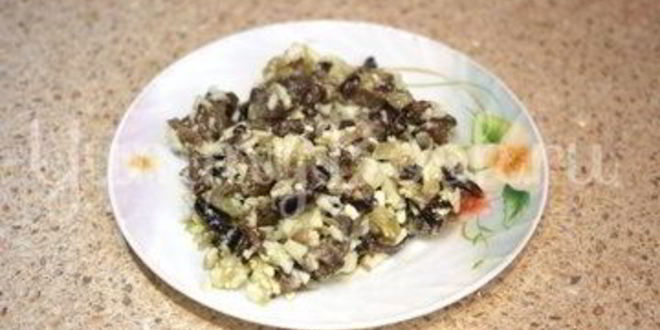 Рецепт зраз с грибами и яйцом