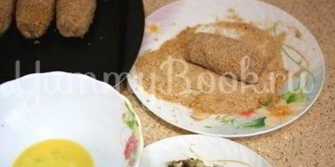 Рецепт зраз с грибами и яйцом