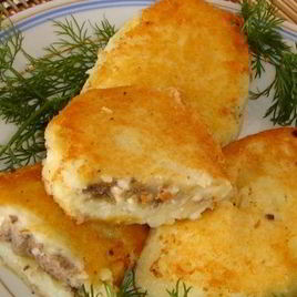 Рецепт Зраз с печенью