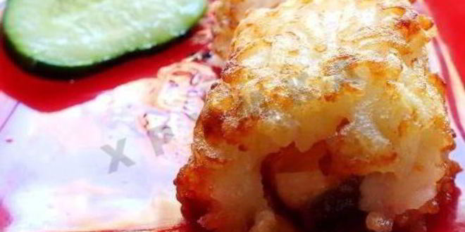 Рецепт зраз с рыбой в тайском стиле