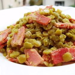Рецепт Гороховой каши с копченостями