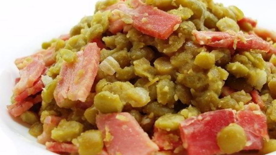 Рецепт гороховой каши с копченостями