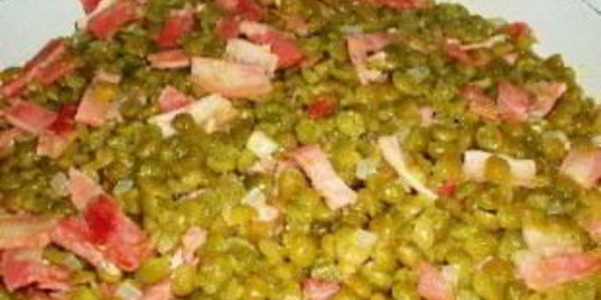 Рецепт гороховой каши с копченостями