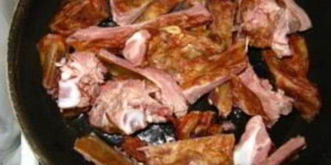 Рецепт гороховой каши с копчеными ребрышками