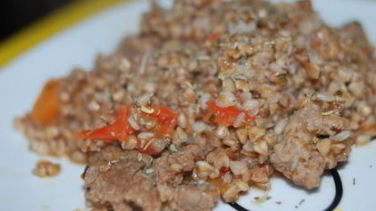 Рецепт Гречки по-флотски