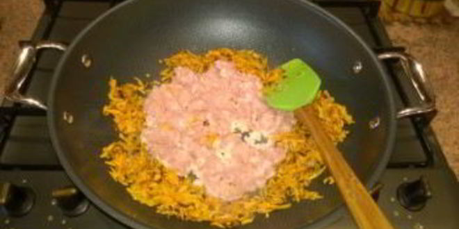 Рецепт гречки по-купечески с куриным фаршем