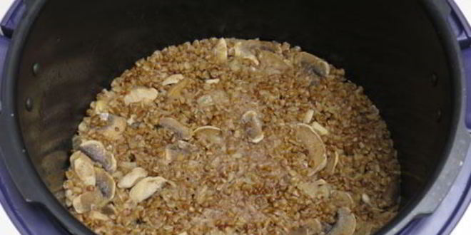 Рецепт гречки по-монастырски в мультиварке