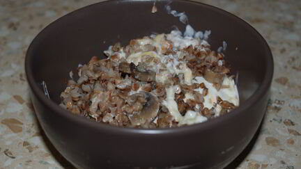 Рецепт Гречки по-ярославски с грибами