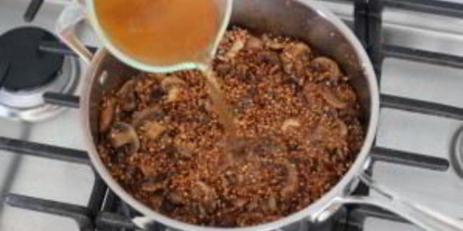 Рецепт гречки с куриной грудкой