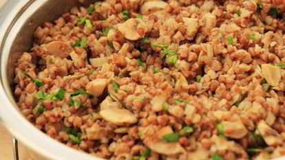 Рецепт Гречки с курицей и грибами