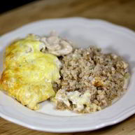 Рецепт Гречки с курицей в духовке