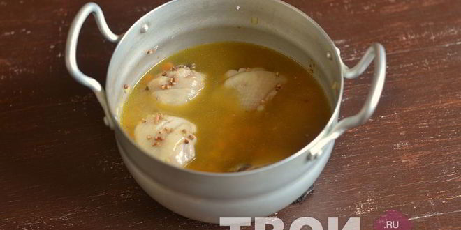 Рецепт гречки с курицей