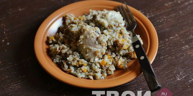 Рецепт гречки с курицей